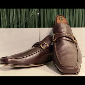 Ferragamo Brown Leather Slip on Loafer🔥🔥Great Quality